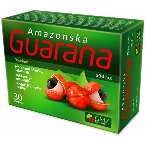 GMZ Ervamatin amazonska guarana 500mg 30/1 127533 Cene