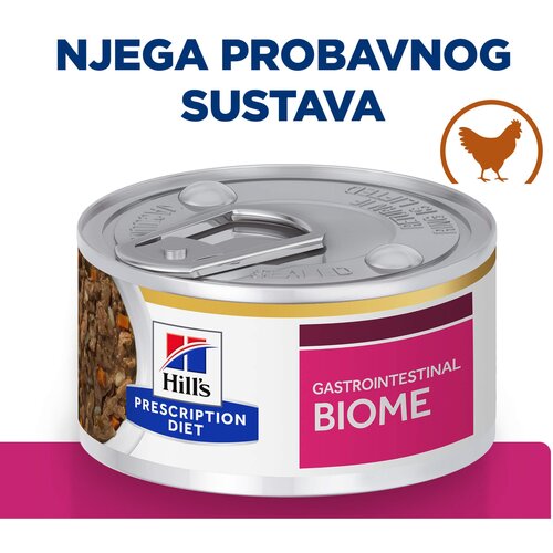 Hill’s prescription Diet Cat Gastrointestinal Biom Stew Piletina i Povrće Konzerva 82g Slike