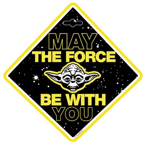 Star Wars Znak Baby on board Yoda Cene