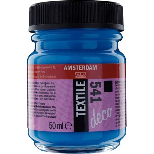 Royal Talens amsterdam, boja za tekstil, 50ml - odaberite nijansu sky blue opaque Slike