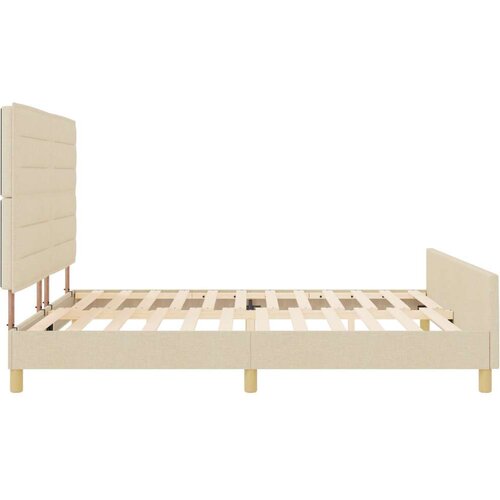  Krevet u krem boji - 180x200 cm Tkanina Slike