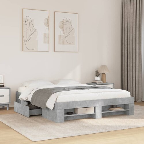 Furnova Posteljni okvir brez vzmetnice 160x200 cm inženirski les, (21937740) Slike