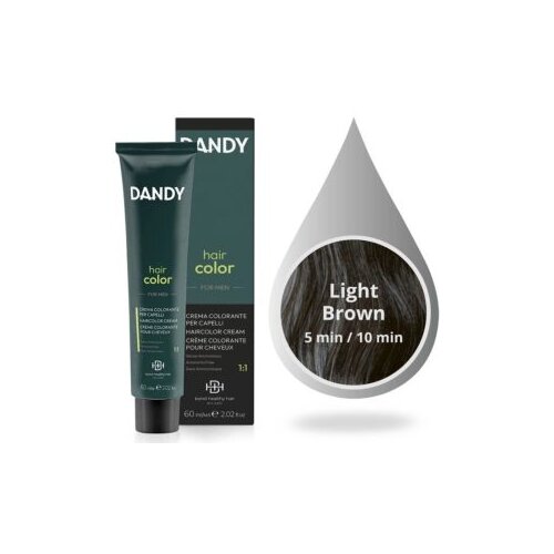 Boja za kosu Muška Dandy 60 ml – 5 Light Brown Cijene