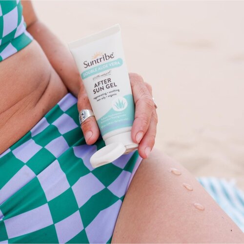 Suntribe After Sun Gel pomirjajoč gel po sončenju 100 ml Slike