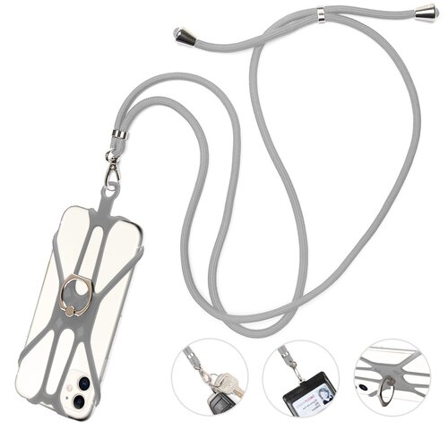 INF Ovitek za telefon iz najlonske vrvice Grey, (21541550) Cene