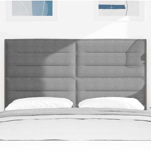  Uzglavlje Svijetlo siva 144 cm Kordura tekstil Slike