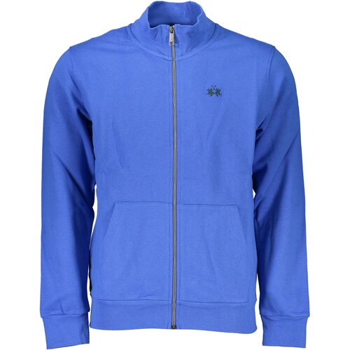 La Martina MEN&amp;amp;#39;S BLUE ZIP SWEATSHIRT Slike