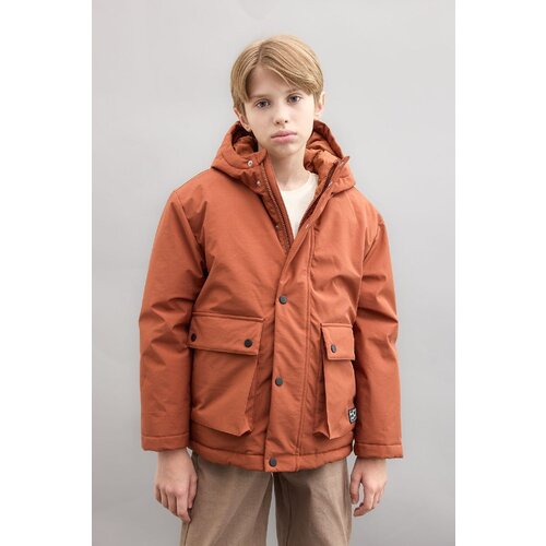 Defacto Boy Water Repellent Hooded Coat Slike