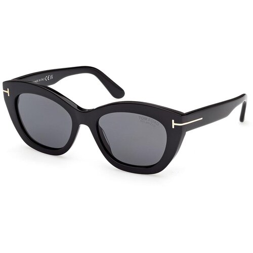 Tom Ford Linda 2 FT1285 01D Polarized ONE SIZE (53) Črna/Siva Cene