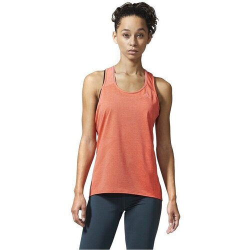 Adidas Majice brez rokavov Supernova Tank Top Oranžna Cene