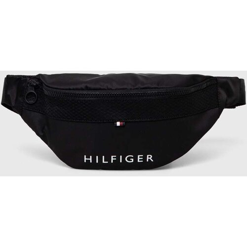 Tommy Hilfiger Torbica za okoli pasu črna barva Slike