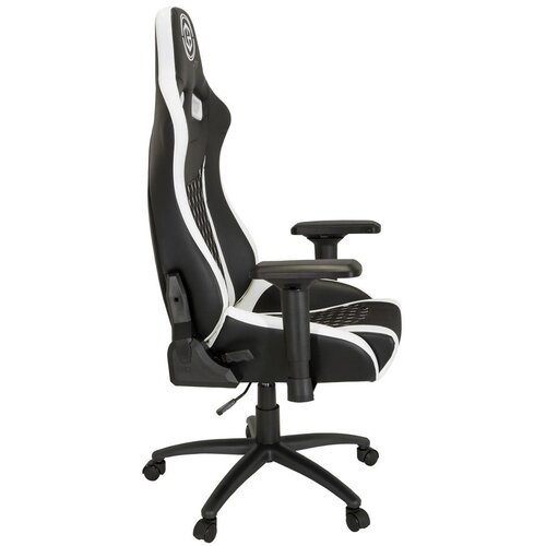 MID.YOU Gaming Stol Gamebreaker Sx 04, Črna, Bela Slike