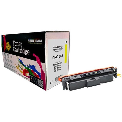  Toner Print-Team Canon CRG-069 Yellow Cene