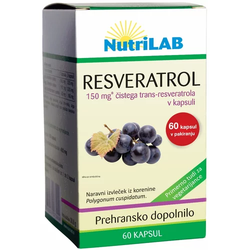  Nutrilab Resveratrol, kapsule
