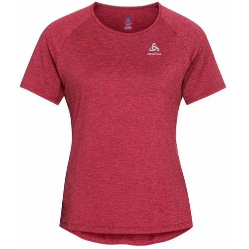 Odlo W RUN EASY 365 T-SHIRT CREW NECK SS Ženska majica za trčanje, boja vina, veličina