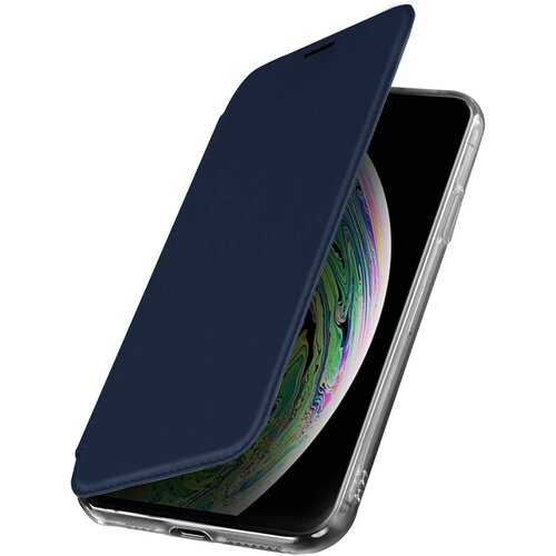 AVIZAR Za&amp;scaron;citna torbica z vgrajenim ogledalom, tanka in lahka - polnocno modra str. Apple iPhone XS Max, (20720360) Slike