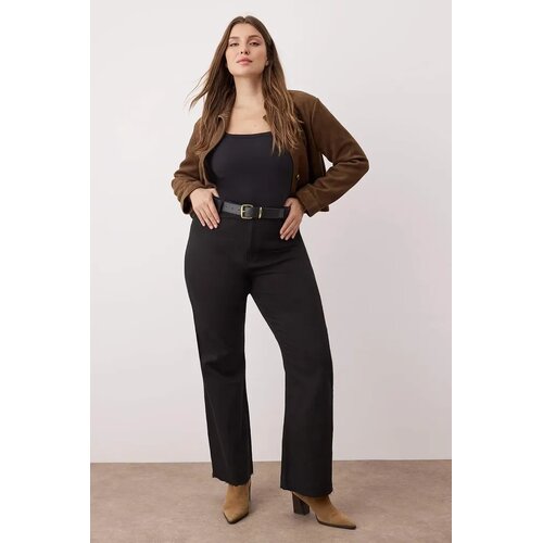 Trendyol Ženske farmerke Tbbaw26Cj00033, Crne Cene