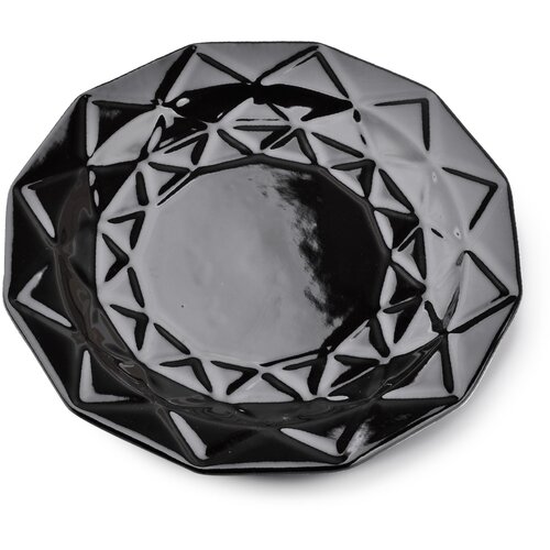 Mondex Adel Black Jedilni Krožnik 24 Cm, (21564940) Cene