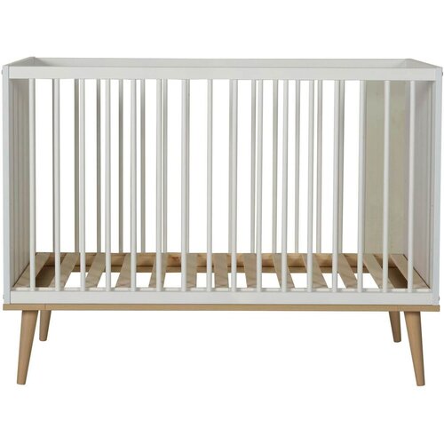 Qu-ax otro&amp;scaron;ka posteljica flow 60x120 white &amp;amp; oak Slike