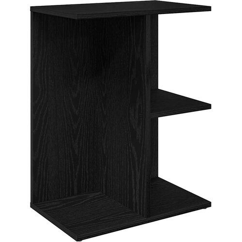 Maison Chic Noćni ormarić crni hrast 46,5x29x61 cm konstruiranog drva Cijene