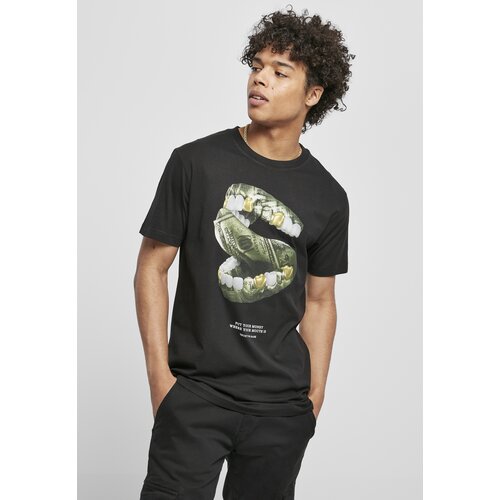 MT Men Black T-shirt To Mouth Money Slike