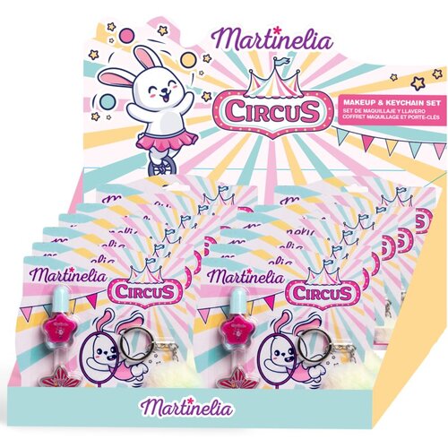 Martinelia Circus Makeup &amp;amp; Keychain SET set 3+ za djecu Slike