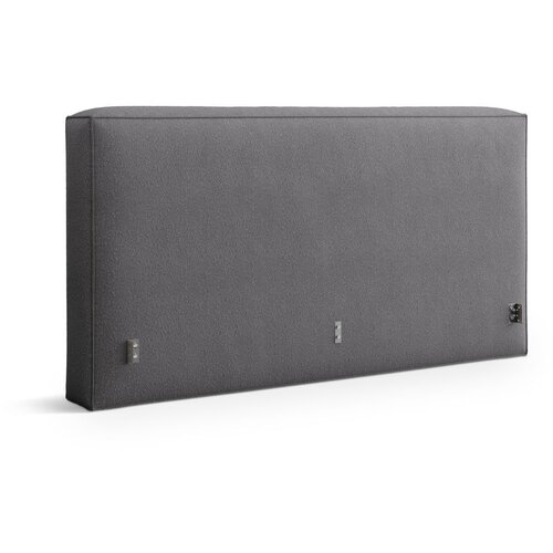 Micadoni Tamno sivo podstavljeno uzglavlje 249x100 cm Olivia – Cijene