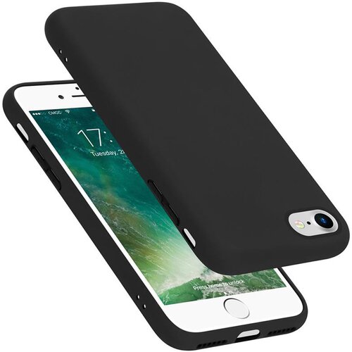 Cadorabo Case, združljiv z Apple v tekoči črni barvi - zaščitni pokrov iz fleksibilnega silikona TPU, (20589877) Cene