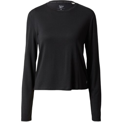 Reebok Funkcionalna majica svetlo siva / črna Slike