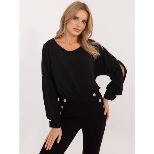 Italy Moda Blouse-MI-BZ-98684.89-black Cene