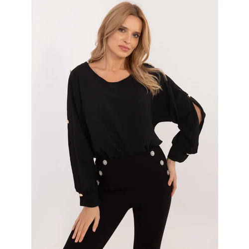 Italy Moda Blouse-MI-BZ-98684.89-black