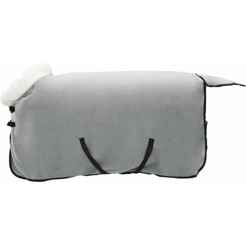 vidaXL Konjski pla&scaron;č Polna svetlo siva 75 cm Polarna flanela, (5000288903) Cene