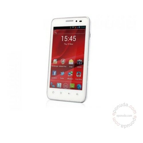 Prestigio MultiPhone 4300 DUO White mobilni telefon Slike