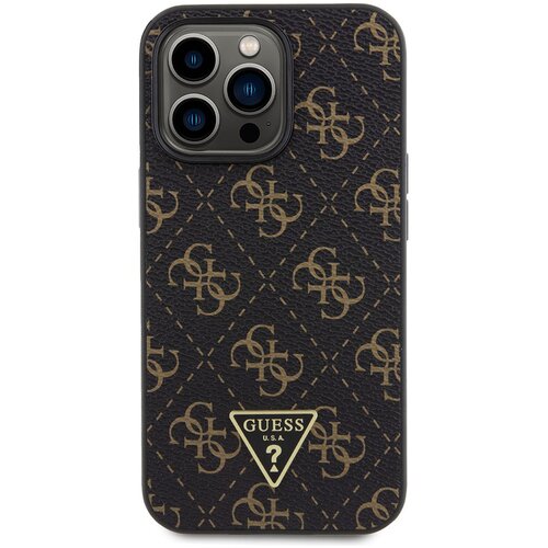 Guess Ohi&amp;scaron;je za Apple iPhone 13 Pro 4G Trikotni vzorec, Črna, (21731069) Slike
