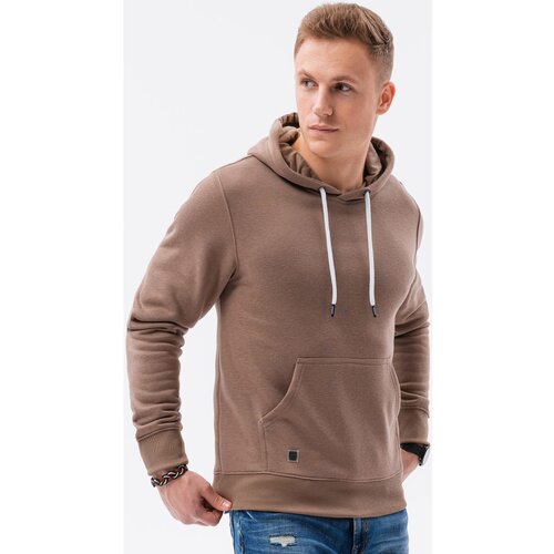 Ombre Puloverji Mo&amp;scaron;ki pulover (B979BROWN) pisana Slike