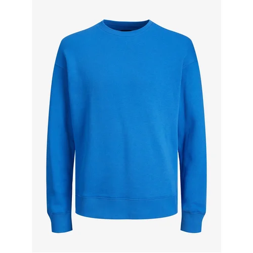 Jack & Jones Blue Mens Basic Sweatshirt Star - Men