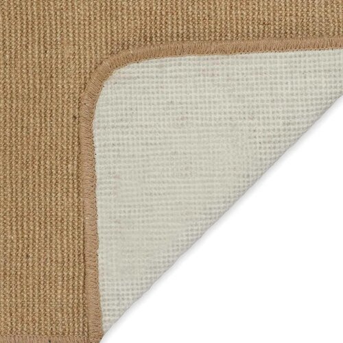  Tepih za područje Svijetlosmeđa 60 x 110 cm Juta - Svjetlosmeđa 60 x 110 cm Slike