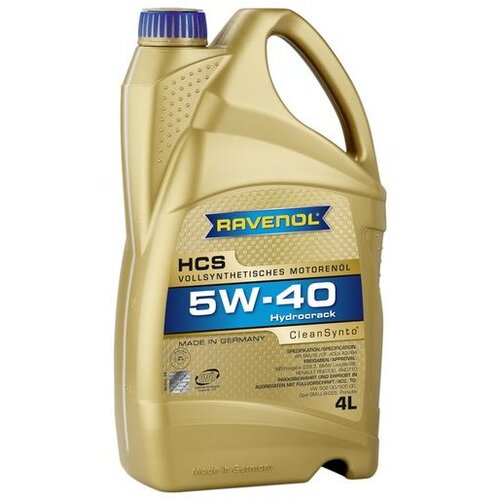RAVENOL motorno ulje HCS SAE 5W40 4L Cene