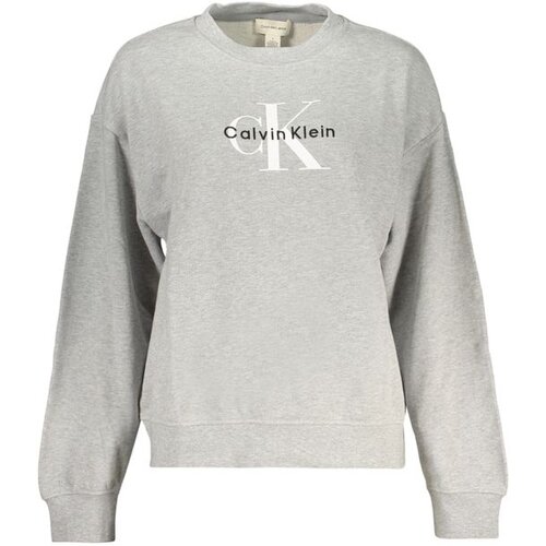 Calvin Klein ženski sivi zip-up sweatshirt Slike