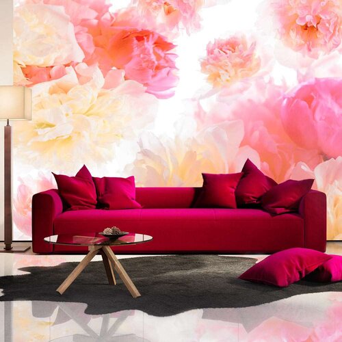 Tapeta - Pastel peonies 400x280 Slike