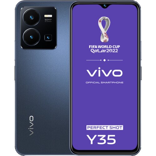 Vivo Y35 8GB/256GB - tamnoplavi mobilni telefon Cene