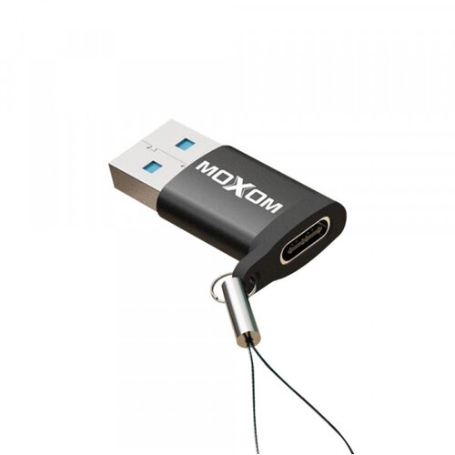 Moxom adapter USB3.0 type c na usb-a MX-CB144 crni Slike