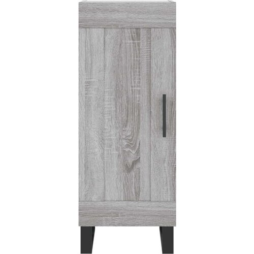 vidaXL Visoka omara siva sonoma 34,5x34x180 cm inženirski les Cene