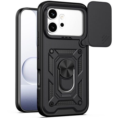 Techsuit serija CamShield za&scaron;titna maskica za Honor 600 / 600 Pro &ndash; crna Cijene