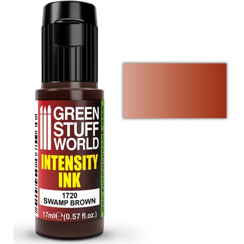 Green Stuff World intensity ink swamp brown 17ml | akrilni ink za minijature Cene