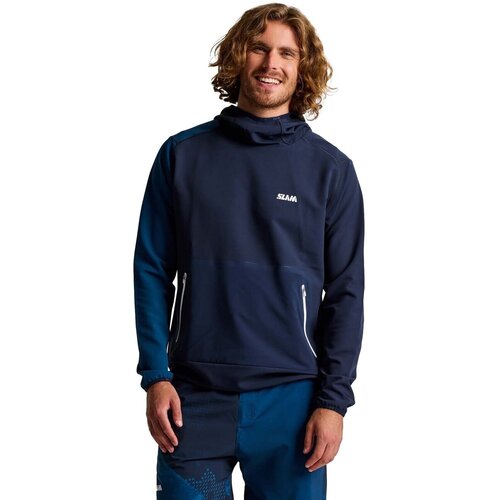 Slam Puloverji Foil Tech Hoodie Modra Slike