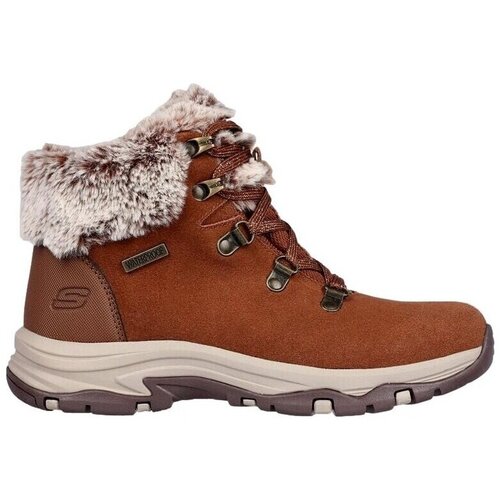 Skechers Gležnjarji TREGO FALLS FINEST 167178 Kostanjeva Slike