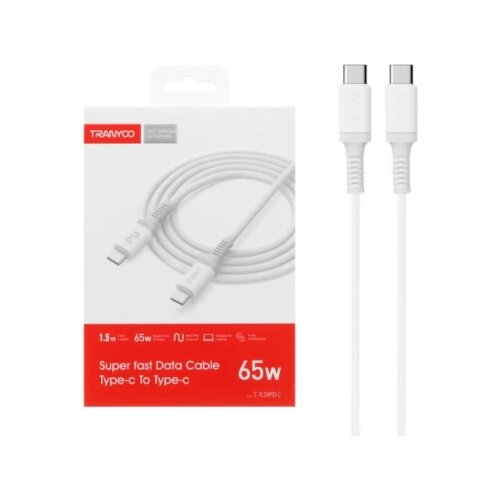 Tranyoo Data kabl T-X20PD C Type C 1,5m 65W Cene
