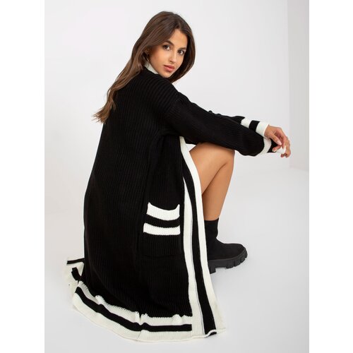 RUE PARIS Sweater-LC-SW-0291.06X-Black Cene