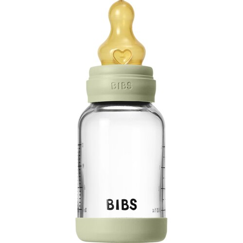 Bibs steklenička steklena lateks 120 ml, počasen pretok Sage Cene
